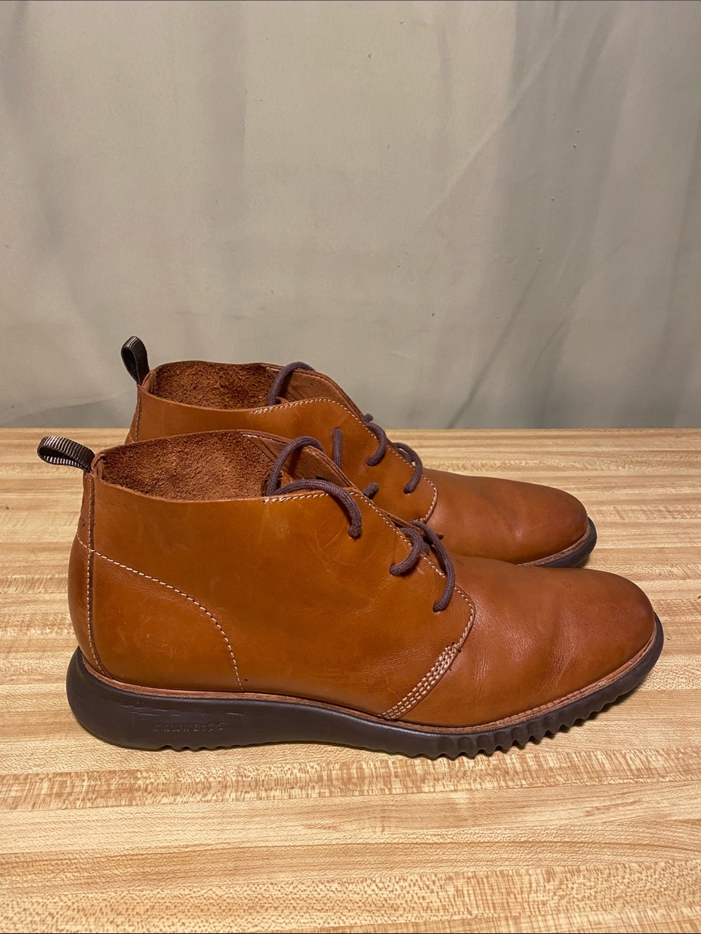 Cole Haan 2.Zerogrand Chukka Boot British Tan  Brown Java style Mens size 11M